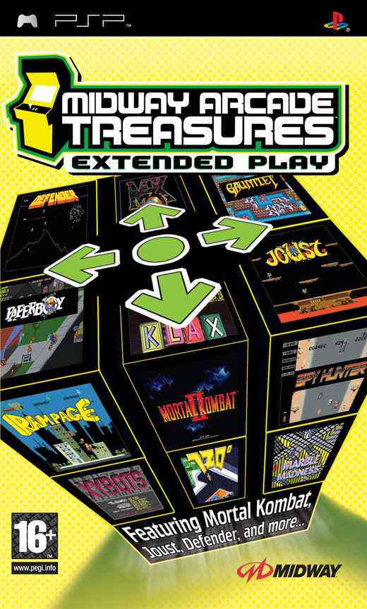 Midway Arcade Treasures Psp